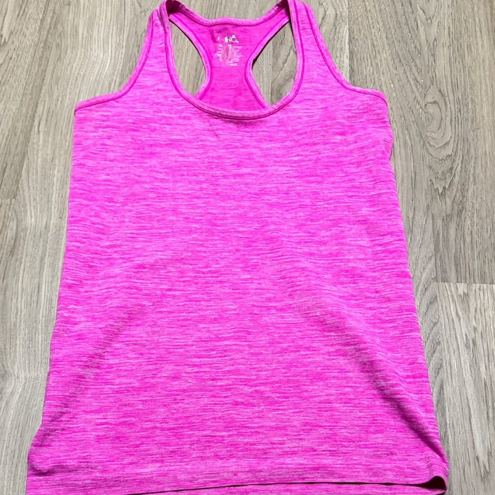 Ryka Hot Pink Heather Racerback Tank